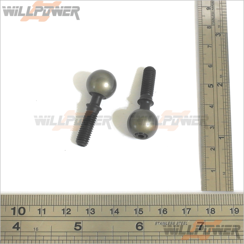 Pivot Ball Stud #10642D-1 RC-WillPower Z-Car ZMXB8