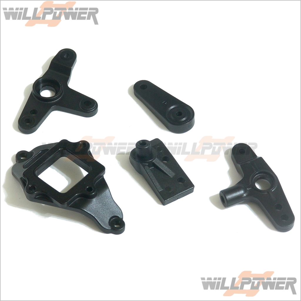 For 25 Slanted Nitro Gas Engine RC-WillPower Hyper 9 Coordinator Mount #89051