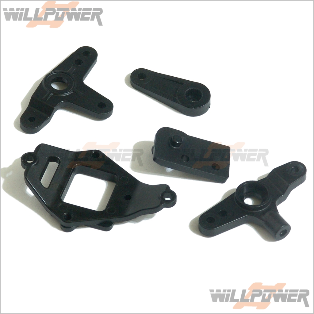 For 25 Slanted Nitro Gas Engine RC-WillPower Hyper 9 Coordinator Mount #89051
