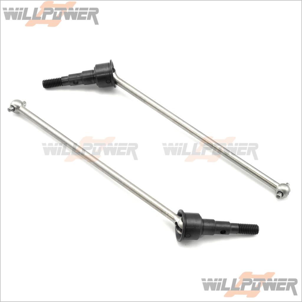 Radio Control-WillPower Front vitesse constante Drive Drive Shaft #11216 HOBAO Hyper 10SC//Hyper Mini Star Trek
