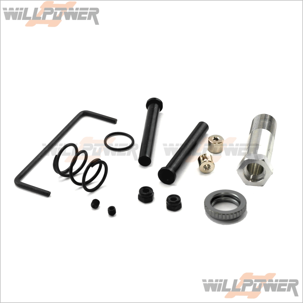 HOBAO Hyper 10SC//Hyper MINI ST Servo Saver #11233 RC-WillPower