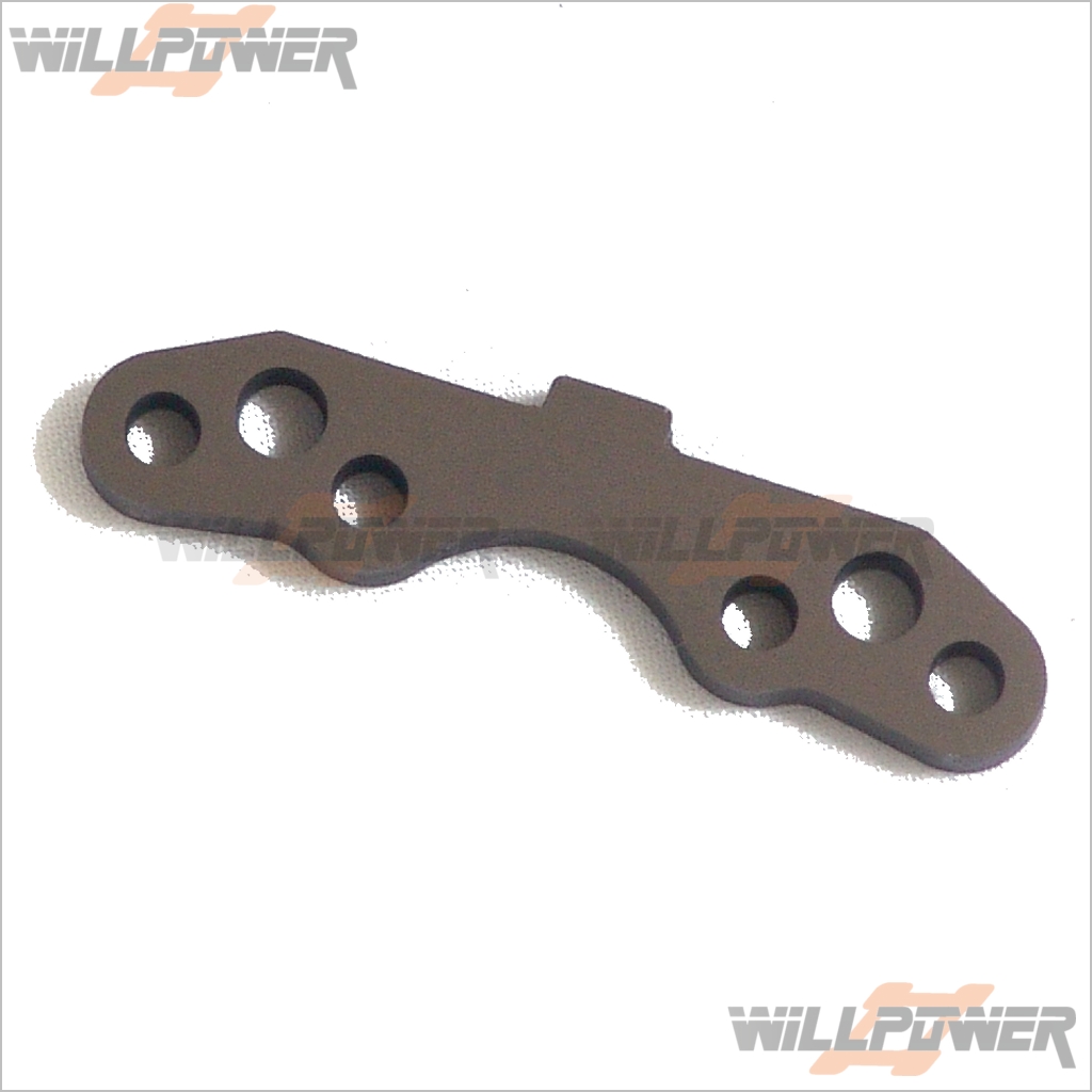 HN X2CRT 4mm Rear Lower Arm Holder Hard-Coated #XT-06H RC-WillPower
