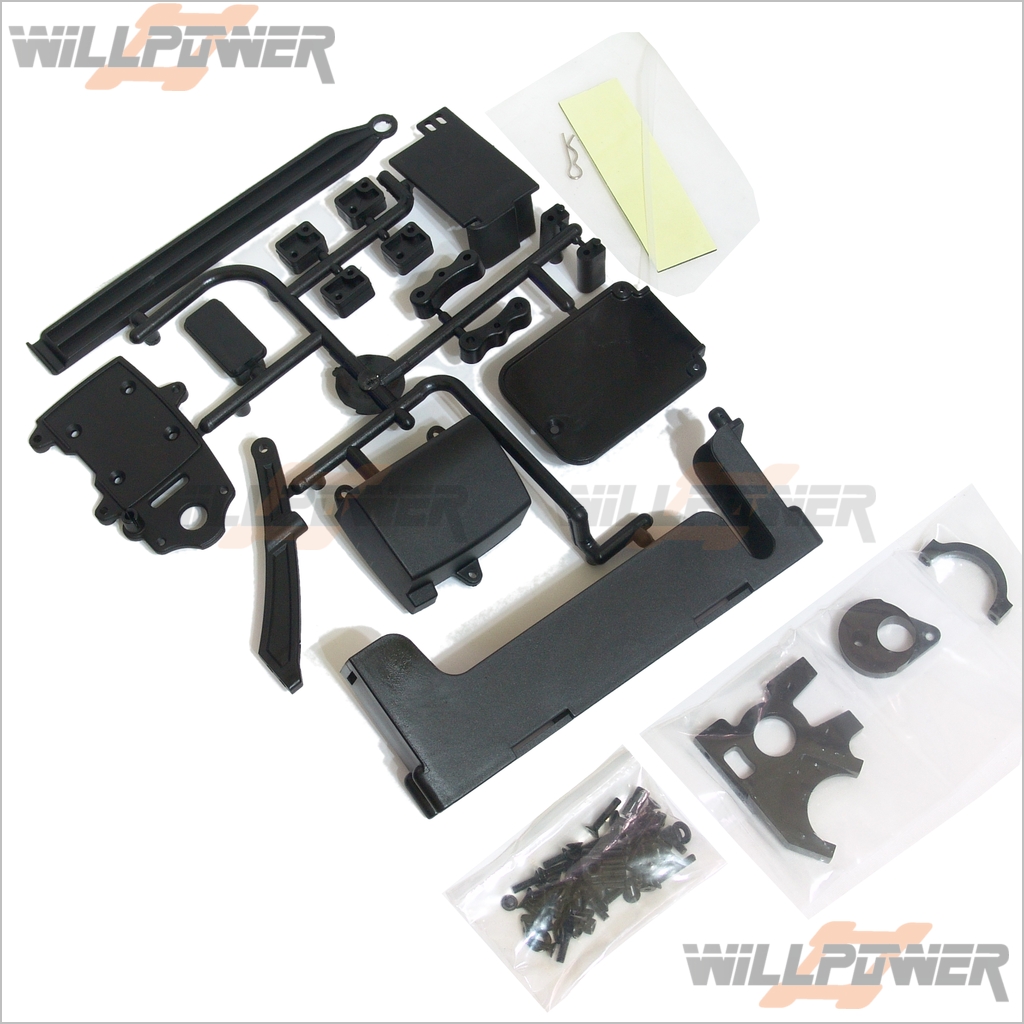 Electric Conversion Kit for CRT.5 #TMS-34 HongNor RC-WillPower