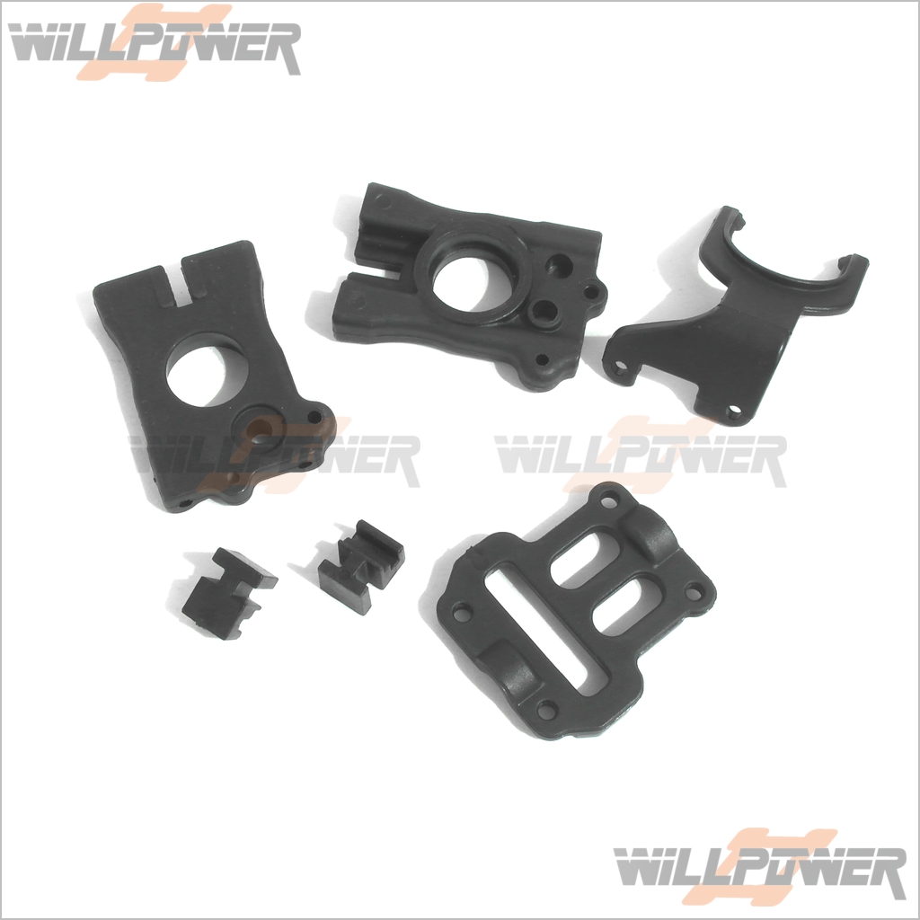 Z-Car Z10XB Mount #10800 Center Diff RC-WillPower