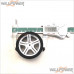 G.V. Model Drift Tires Silver Wheels Rims #V23701WD2