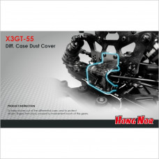 HongNor Diff. Case Dust Cover #X3GT-55 [X3-GT]