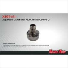 HongNor Alum. Clutch Bell #X3GT-61I [X3-GTS]
