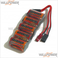VB-POWER 6V/1600MAH Flat Pack Rechargeable Battery #WH-405