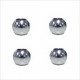 G.V. Model Aluminum ball (4pcs). Can be used by Electric Buggy, Electric Touring car, Electric Truck #CB1591 [V-2000]