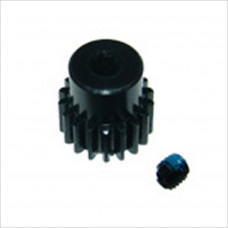 G.V. Model Motor pinion gear 18T (black). Can be used by Electric Truck #EL0181 [.10 EP Car]