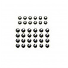 G.V. Model Differential balls & thrust balls (2.5mm x 12 & 2mm x 24). Can be used by Electric Buggy, #EL2285 [.10 EP Car]