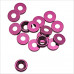 HOBAO Countersunk Purple Washers (16) #224210 [Hyper MINI ST][Hyper GPX4][Hyper 10]