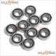 WeiHan 5x10x4ZZ Bearing * 10 #J-002