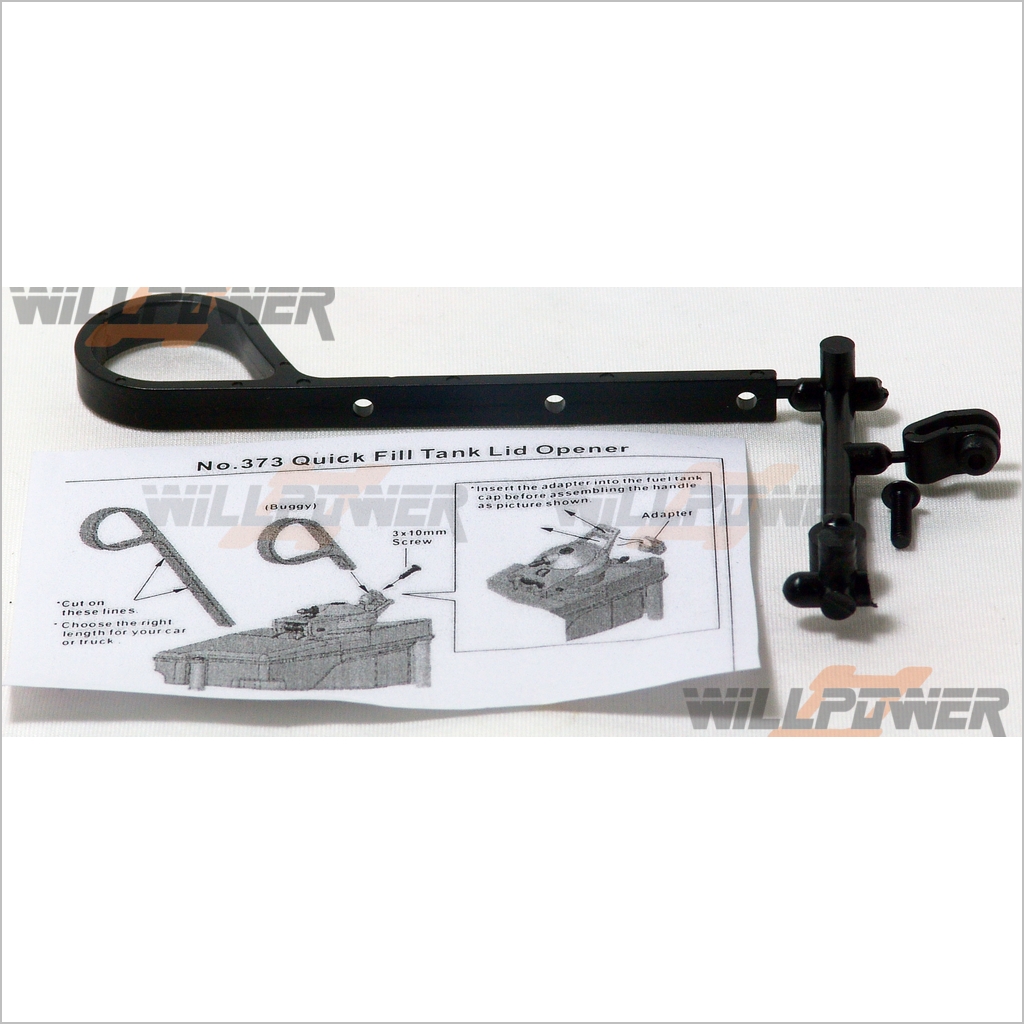 HongNor Quick Fill Fuel Tank Lid Opener (Random Color) 373 [X3S 3.0