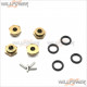 HongNor Alum. Wheel Hex Nuts #TMS-25 [SCRT-10][NEXX10][CRT.5]
