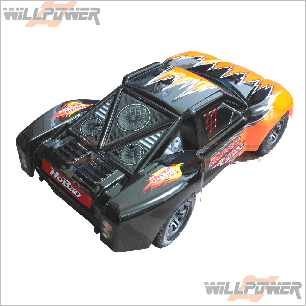 HOBAO 10SC 4WD RTR Red 18 Engine + 2.4GHz Radio #10-SCGR