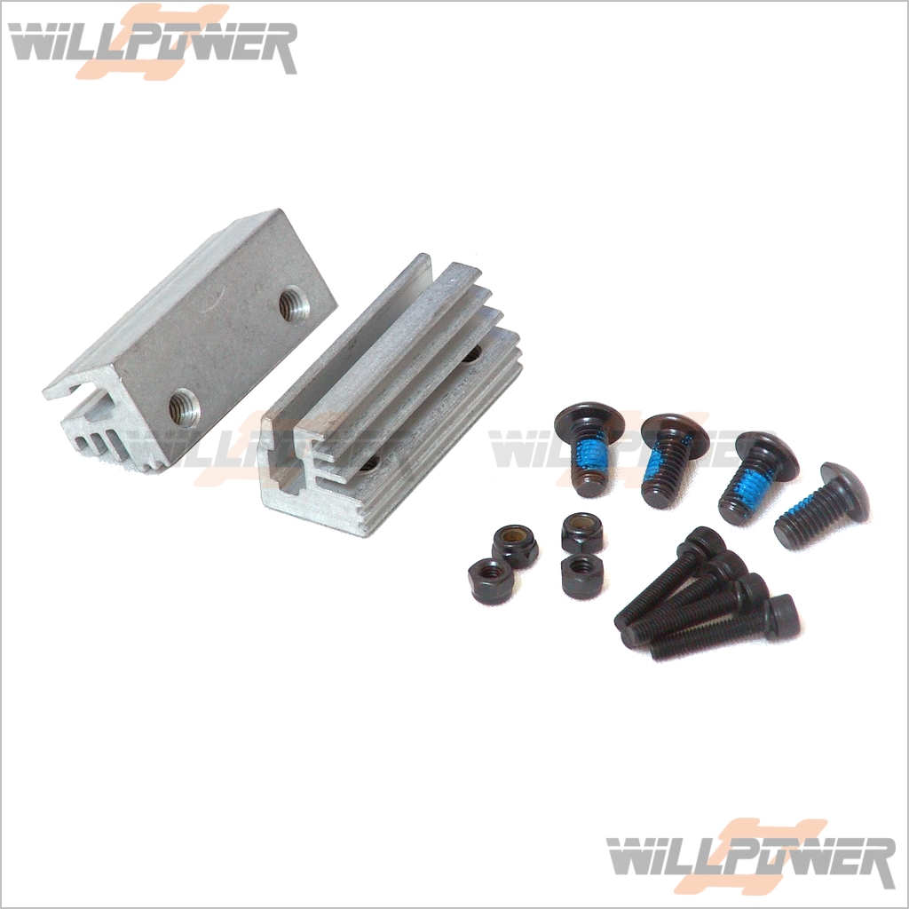 RC-WillPower G.V Motor Mount #EV30412TI Model XT2 RC-WillPower G.V Motor Mount #EV30412TI Model XT2