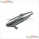 HongNor Muffler (Polished) 9.5mm Exhaust #M-36P [X3-GT][X2CRT][NEXX8T]