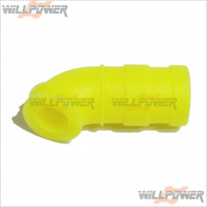 1//8 Silicone Tube Hongnor Jammin Exhaust Pipe #HL-36Y Yellow RC-WillPower