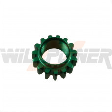 HongNor Alum. Clutch Gear 15T-1st (Green) #LS-23 [HongNor-]