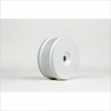 HongNor 84mm Lightweight Dish Wheel, White 4 pcs #401W [X3S EVO E][X3 SABRE][NEXX8][HongNor-]