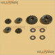 HongNor Diff. Gear 10T * 4 / 20T * 2 #X3-03 [X3e SABRE][X3S EVO E][X3S 3.0 EVO][X3-GTe][X3-GT][X3 SABRE]