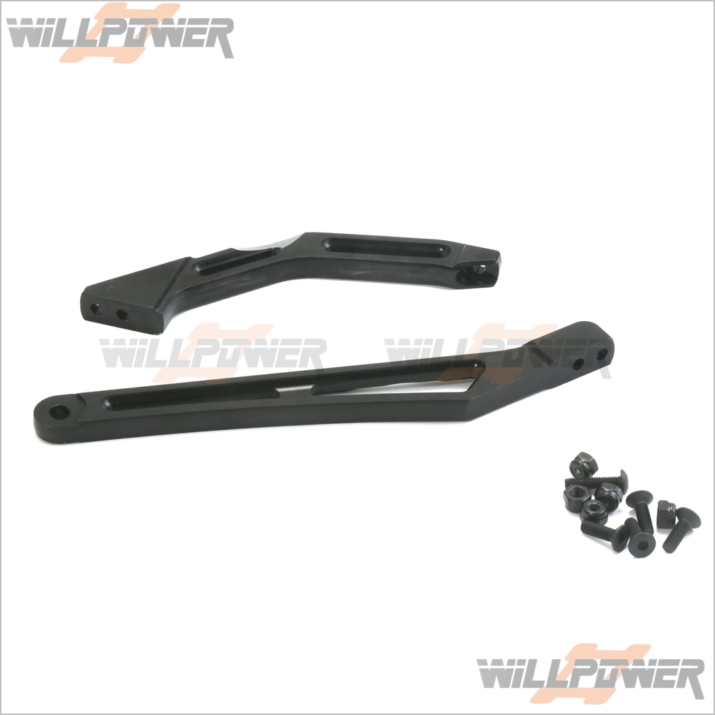 Rear Center Rear CVD Drive Shaft HongNor X3-GT/X3-GTe RC-WillPower #X3GT-01A