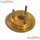 HongNor 3-Pin Flywheel, 9mm (gold) * 1pc #407A [X3S 3.0 EVO][X3 SABRE]