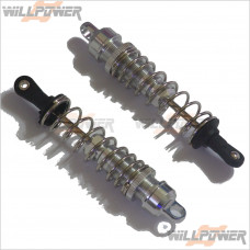 G.V. Model Front Shock Set w/Gray Springs #34B102A01 [CAGE][.10 EP Car]