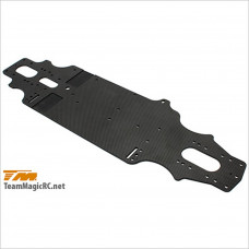 TeamMagic Replacement Part - E4RS II - Carbon Chassis 2.3mm #507101 [RSII]