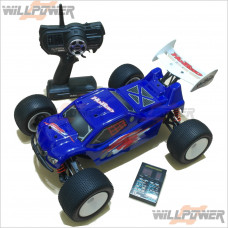 HOBAO TT10 Truck EP RTR (Blue) w/ Brushless Motor + 2.4G #HB-TT10E-C60BU