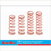 HongNor Big Bore Shock Spring Set-Red (Soft) #411 [X3e SABRE][X3S 3.0 EVO][X3 Sabre]