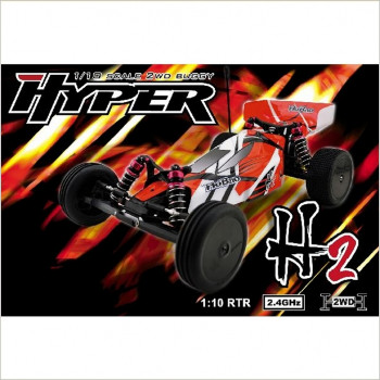 HOBAO Hyper H2 2WD EP Buggy Brushless RTR #HB-H2E-F60R