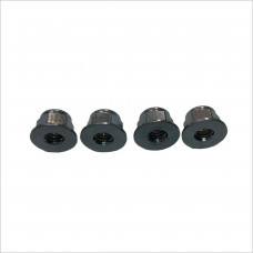 HongNor 4mm Flange Nuts #MK-18-BK [X3S EVO E][X3S 3.0 EVO][X3 SABRE]