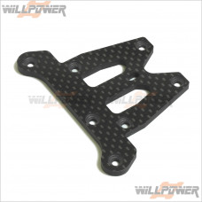 Sworkz Carbon Fiber Steering Bellcrank Plate #SW-330091 [S350 EVO][S35-3][BK1]