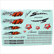 Sworkz Body Decal Sheet #SW-510036 [S350 BX1]
