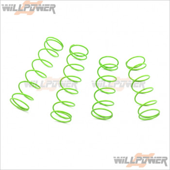 Sworkz Long Pitch Shock Springs Set (1.5mm x P16) Green #SW-210030 [S350T][S350 BE1][S350]