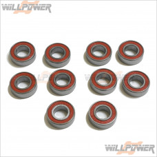 Sworkz 8x16x5mm High Performance Rubber Sealed Ball Bearing (10) #SW-116006A [S350T][S350 BE1][S350]