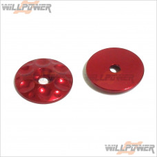 Sworkz Aluminum Wing Holder Red (2) #SW-330424 [S350T][S350 BE1][S350]
