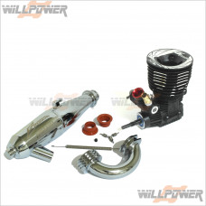 S-POWER S7 EVO Engine + EFRA 2101 Pipe Combo Set #SP-80503