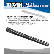 Titan 1/10 RIDE HEIGHT GAUGE #30114