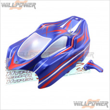HOBAO Painted Printed Body Shell Cover #90062BU [Hyper SSe]