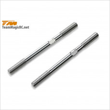 TeamMagic 3x40mm Alum. 7075 Adjustable Rod (2) #116134A [T8][E4D]