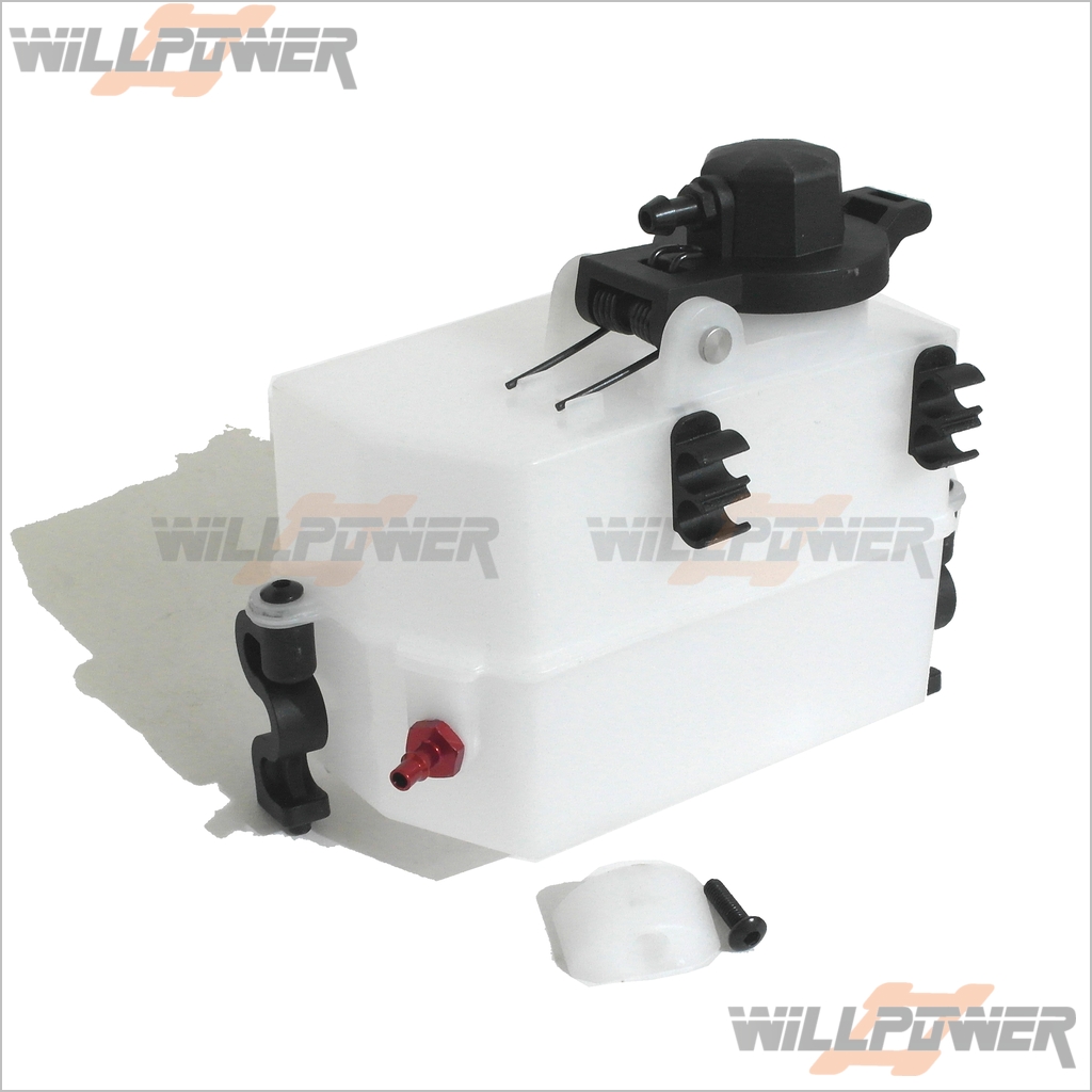 RC-WillPower Sworkz S350T Fuel Tank w/ Floating Filter System #SW-210048
