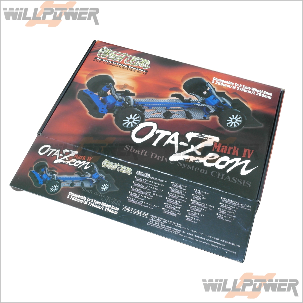 値下げ！ストリートジャムOTAZEON Street Jam OTA Zeon Mark III Blue Chassis - Your Home for RC