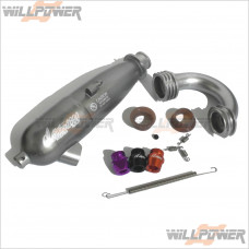 Alpha EFRA 2090 Exhaust Pipe Hard Coated #AP-XME2090
