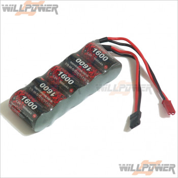 EP EP 6V/1600MAH Ni-MH Flat Pack Rechargeable Battery * 20pcs #N4Z