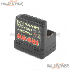 SANWA RX-481 4ch FHSS-4 Receiver #RX-481 / 92081