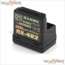 SANWA RX-482 4ch FHSS-4 Receiver #RX-482 / 92082
