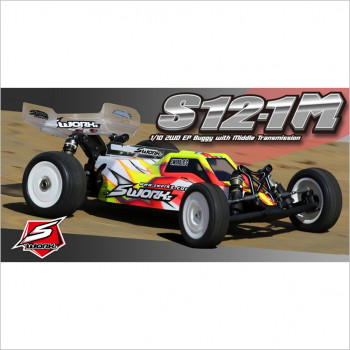 Sworkz S12-1M 1/10 2WD EP Off Road Racing Buggy Pro Kit #SW-910017M